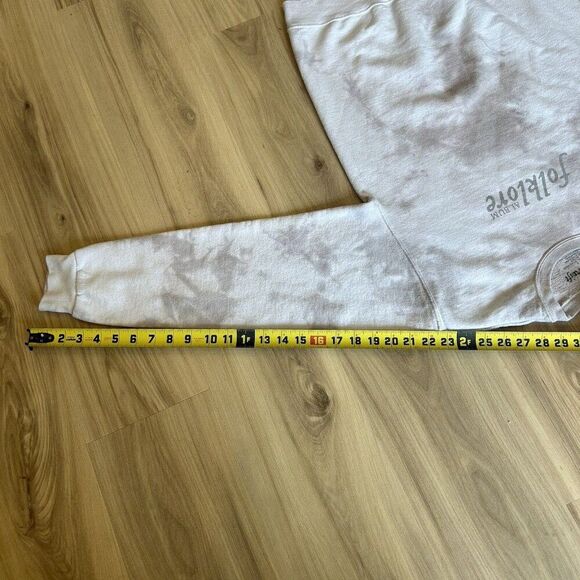 Taylor Swift Folklore Album Tye-Dye Crewneck Sweatshirt Official Merch Size S - Picture 5 of 9